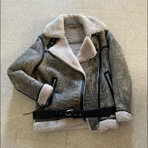 COPY - All Saints Shearling Coat